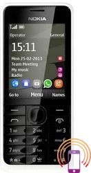 Nokia 301 Dual Sim Bela 