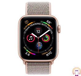 Apple Watch Series 4 Sport 40mm (GPS only) Aluminium Gold Sport Loop Band Pink