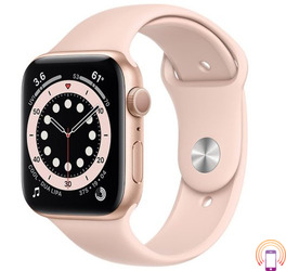 Apple Watch Series 6 40mm (GPS) Aluminium Case Gold Sport Band Sand Pink