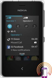 Nokia Asha 500 Dual SIM Crna Prodaja