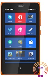Nokia XL Dual SIM Narandžasta