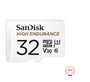 SanDisk SDSQQNR-032G-GN6IA High Endurance microSDHC 32GB Belo-Siva
